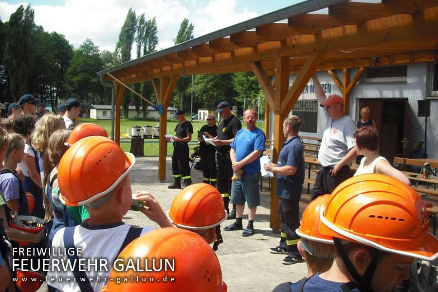 Jugendfeuerwehrcamp der Stadt Mittenwalde 2013